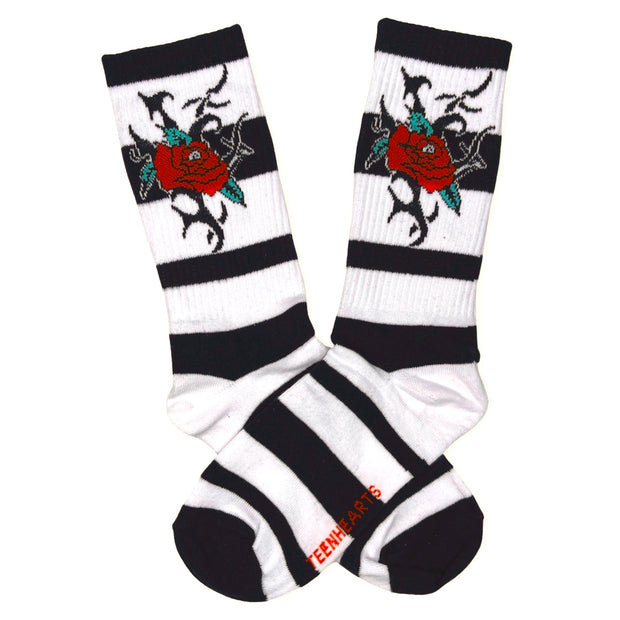 TRIBAL ROSE SOCKS
