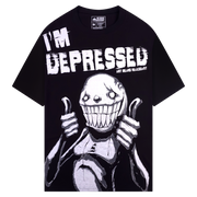 I'm Depressed T-Shirt Black