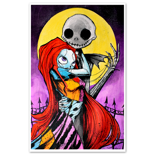 Jack and Sally Print