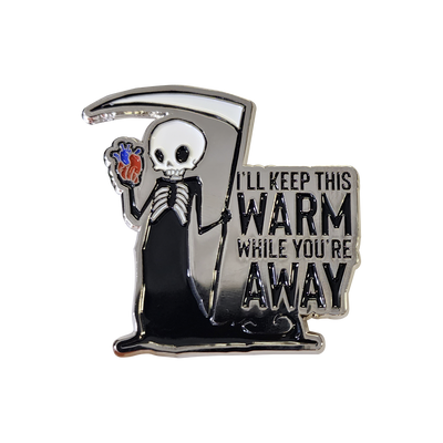 Keep This Warm Enamel Pin