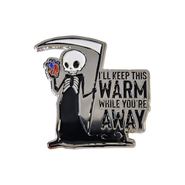 Keep This Warm Enamel Pin