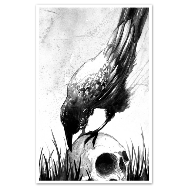 Knocking on Death's Door Print