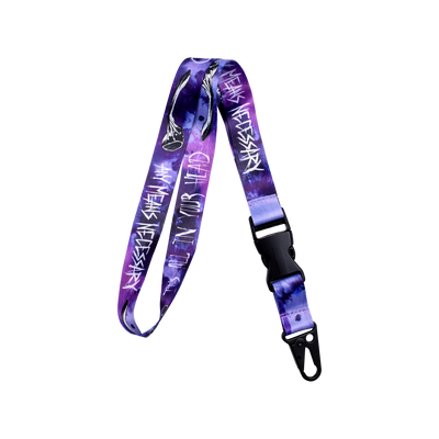 It's All In Your Head Lanyard Purple