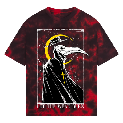 Let The Weak Burn T-Shirt Red