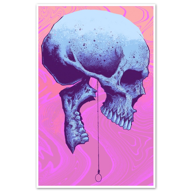Looming Death Print Pink