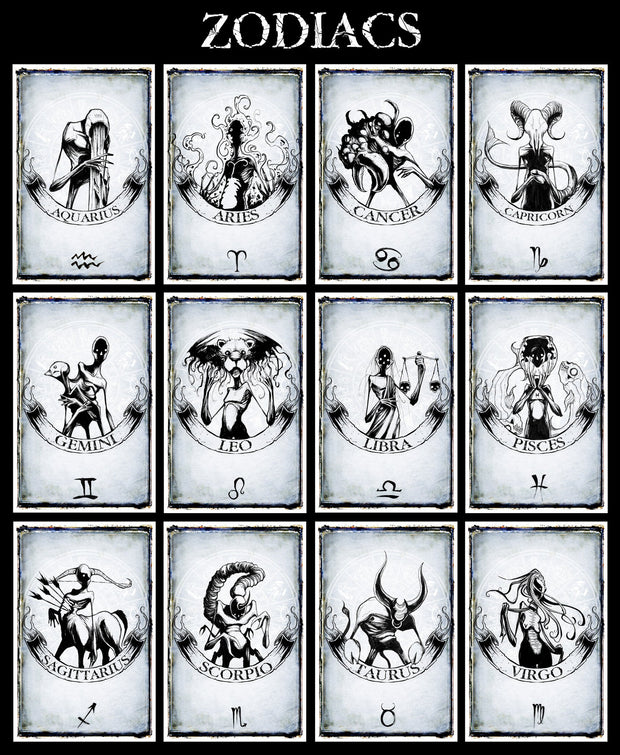 Shawn Coss Zodiac Prints