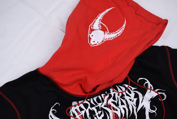 Mosh Pit Pullover Hoodie Black