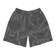 Nightmare Gray Men's Gym Shorts