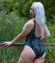 Nightmare Tattoo One-Piece Swimsuit