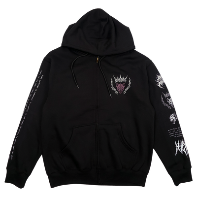 Mantra Zip Up Hoodie