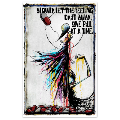 One Pill At A Time Print