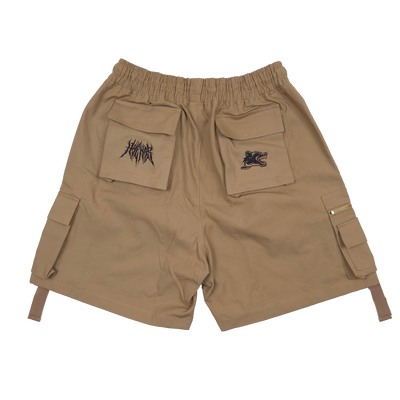 Pack Tactics Cargo Shorts Tan
