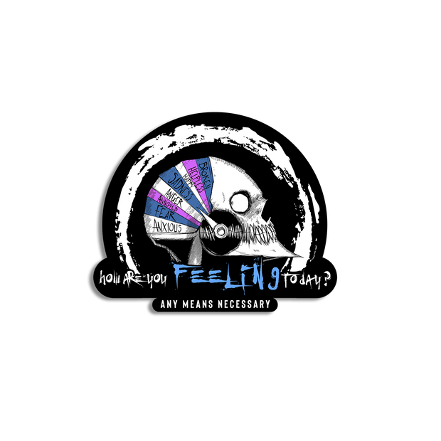 Running Emotions Sticker