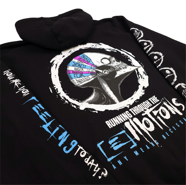 Running Emotions Zip Up Hoodie