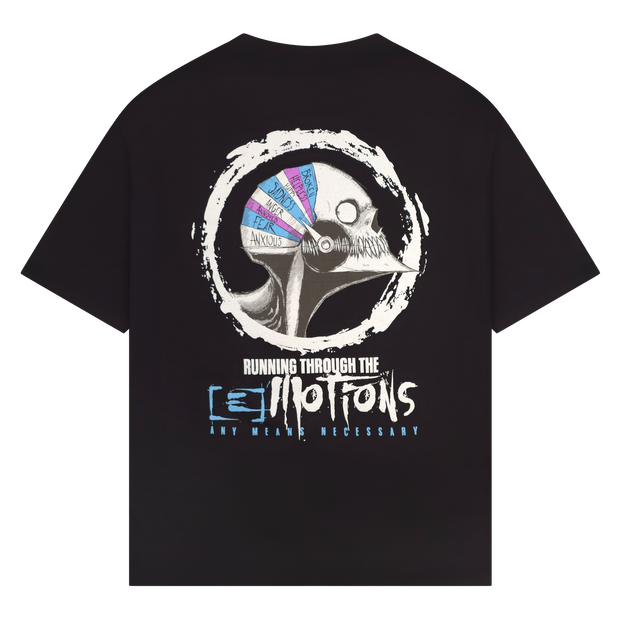 Running Emotions T-Shirt Black