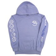 Running Emotions Pullover Hoodie Grape