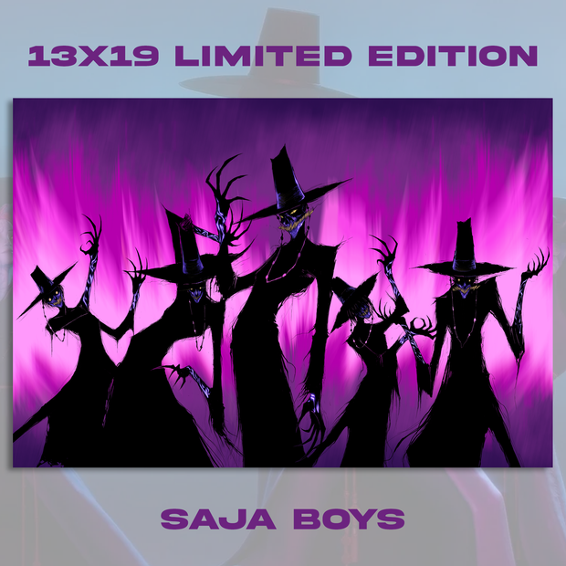 Saja Boys Limited Edition Print