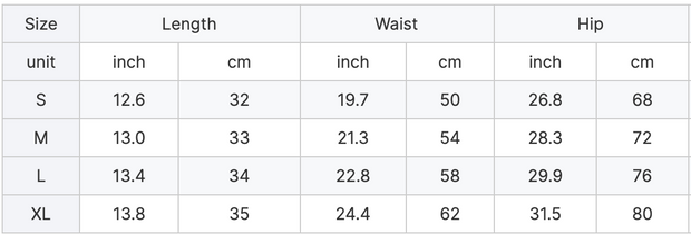 Tramp Stamp Mid Waist Gym Short