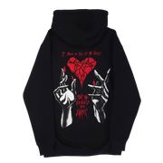 Sharp Edges Pullover Hoodie Black