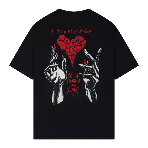 Sharp Edges T-Shirt Black