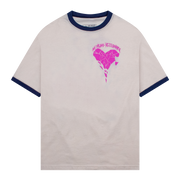 Sharp Edges T-Shirt Vintage White/Blue