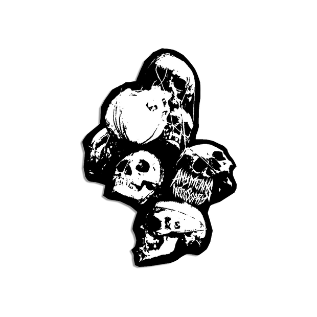 Skull Pile Sticker