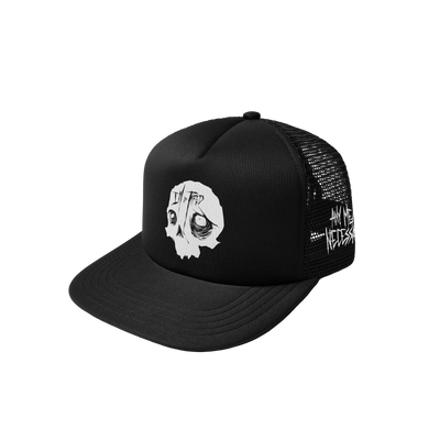 So Tired Trucker Hat Black