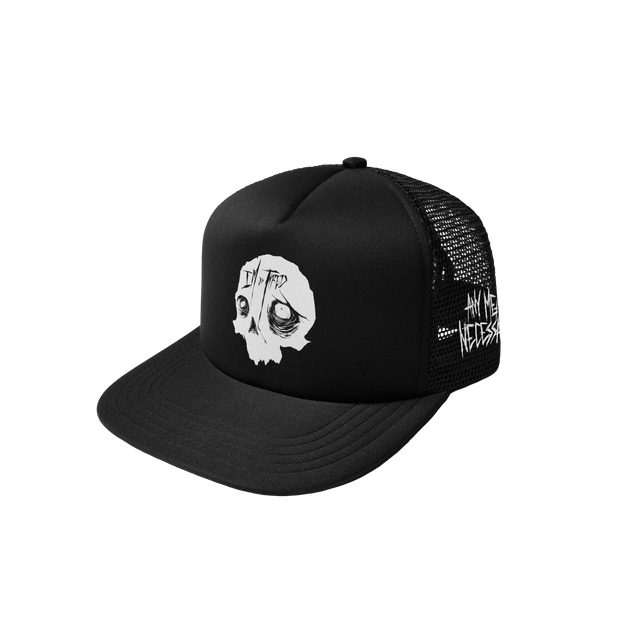 So Tired Trucker Hat Black