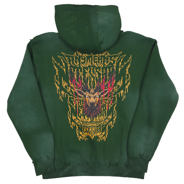 Trophy Pullover Hoodie Green
