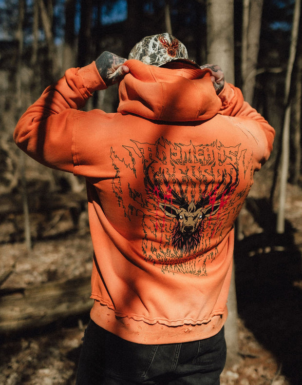 Trophy Pullover Hoodie Orange