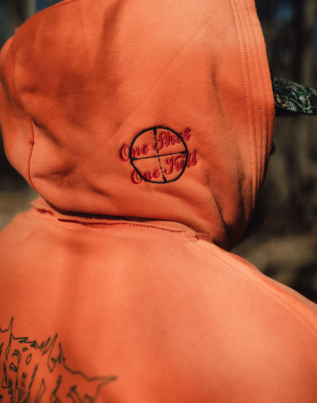 Trophy Pullover Hoodie Orange