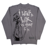 War with Myself Knit Sweater