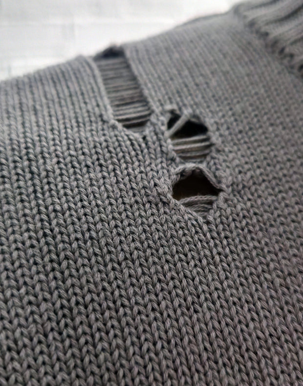 War with Myself Knit Sweater