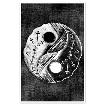 Yin Yang Print