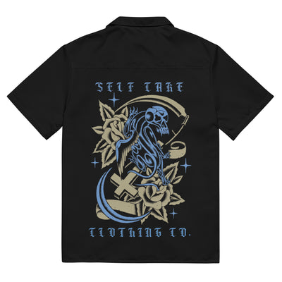LIMITED EDITION Button Down Reaper Cabana Shirt