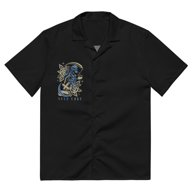 LIMITED EDITION Button Down Reaper Cabana Shirt