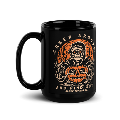 Creep Around Halloween Mug 15oz