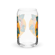 Devil Kewpie Can Shaped Glass