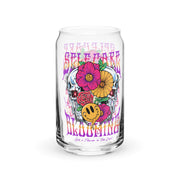 Blooming Can-shaped glass