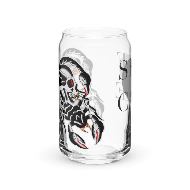 Scorpion Can-shaped Glass