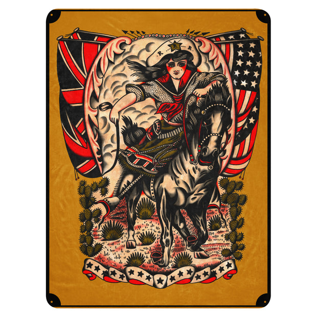 Belle of The Plains Sherpa Blanket