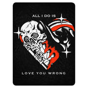 Love You Reaper Sherpa Blanket