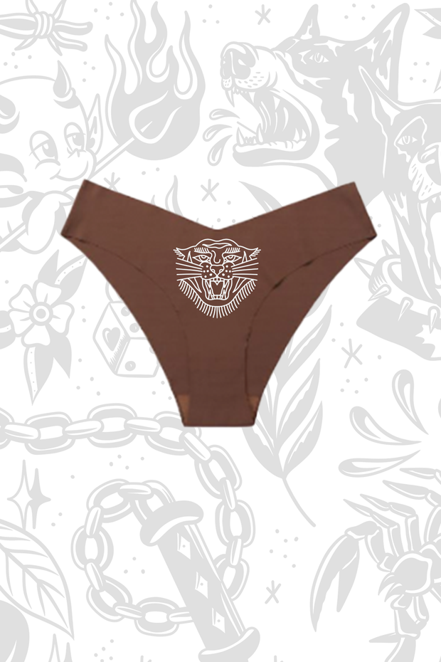 Tiger V-Cut Cheeky Panties