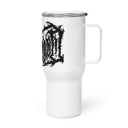Black Metal "Kill Your Ego" Travel mug with a handle