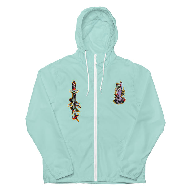 Lightweight Zip Up Jester Windbreaker
