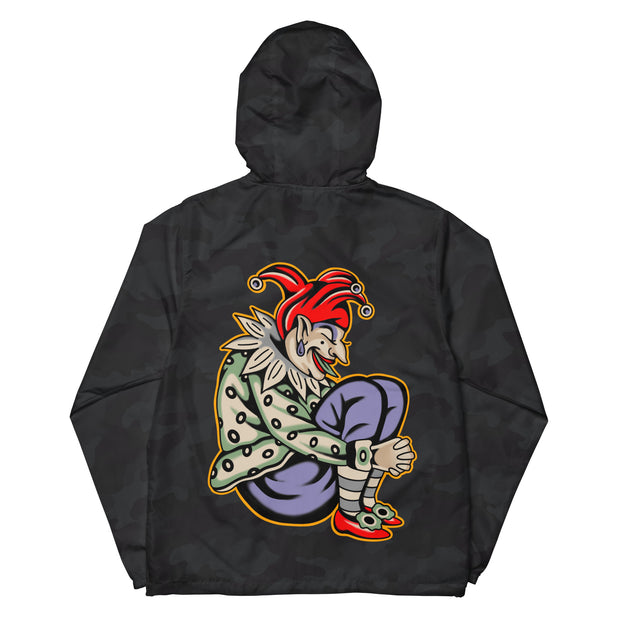 Lightweight Zip Up Jester Windbreaker