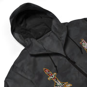 Lightweight Zip Up Jester Windbreaker