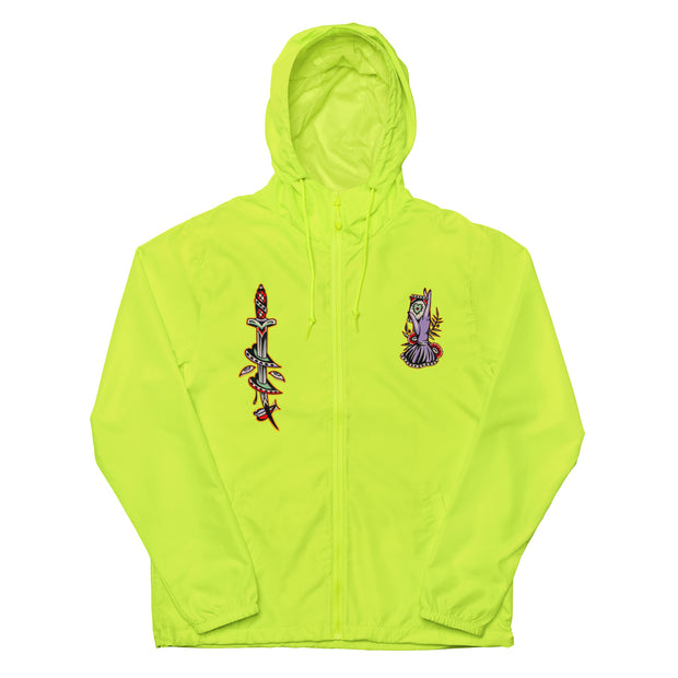 Lightweight Zip Up Jester Windbreaker