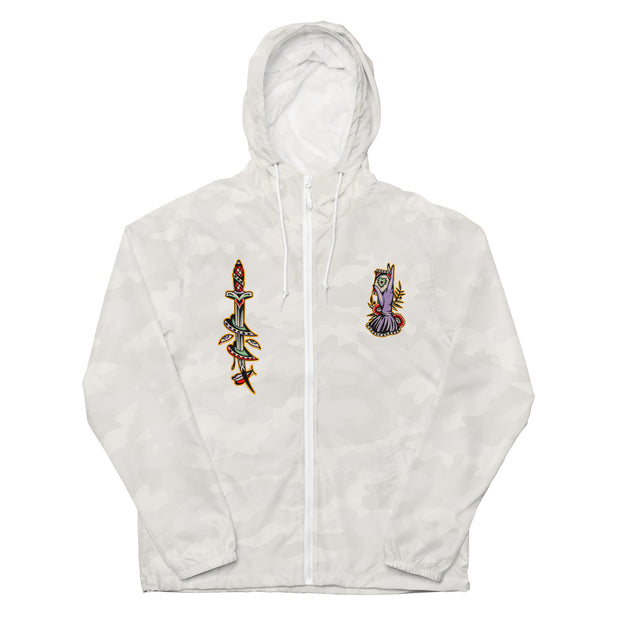 Lightweight Zip Up Jester Windbreaker