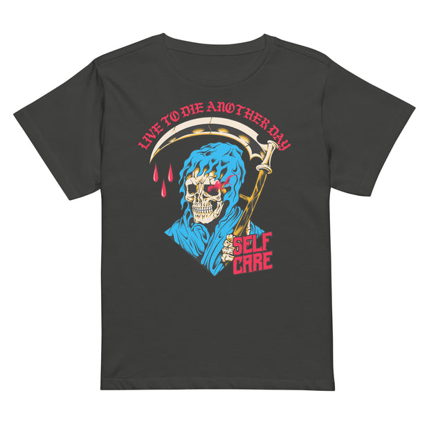 Women’s high-waisted Die Another Day T-shirt